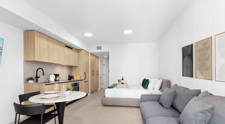 Studio -Sofa bed - Queen bed - Open layout 