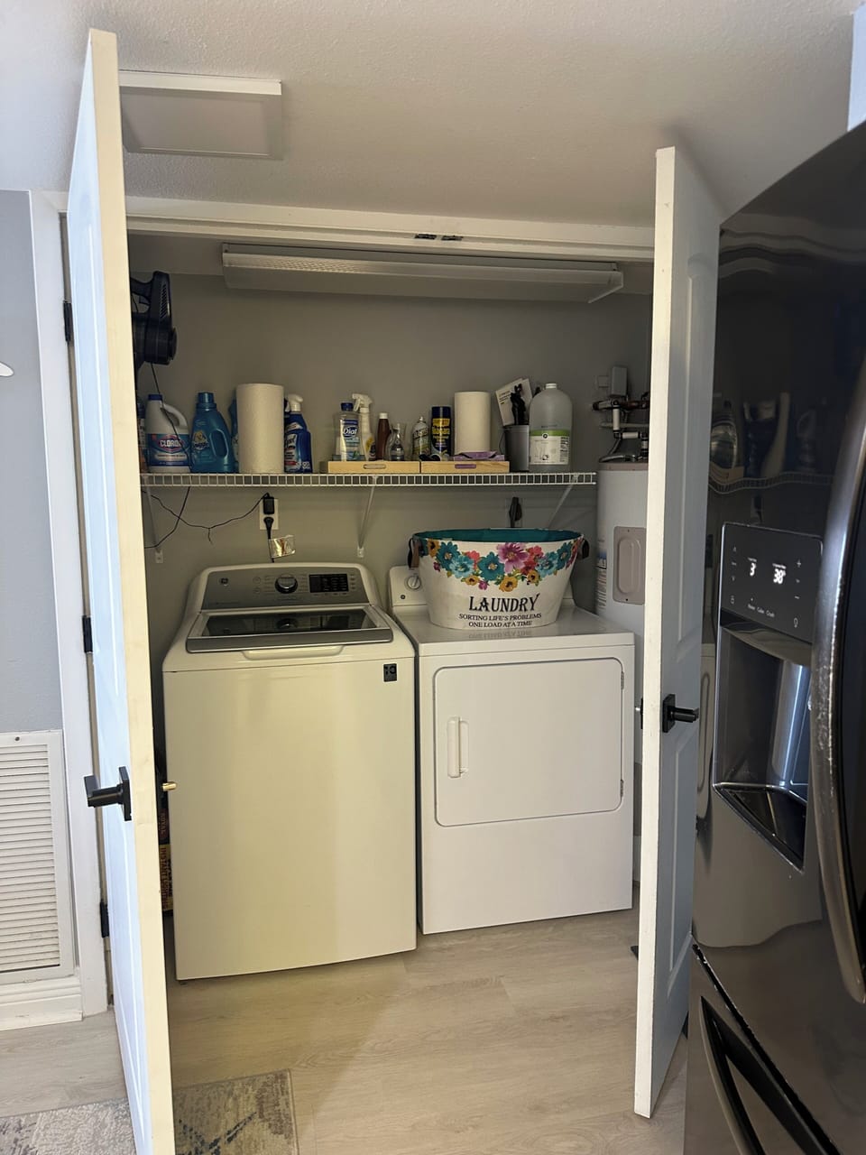 Full size washer and dryer