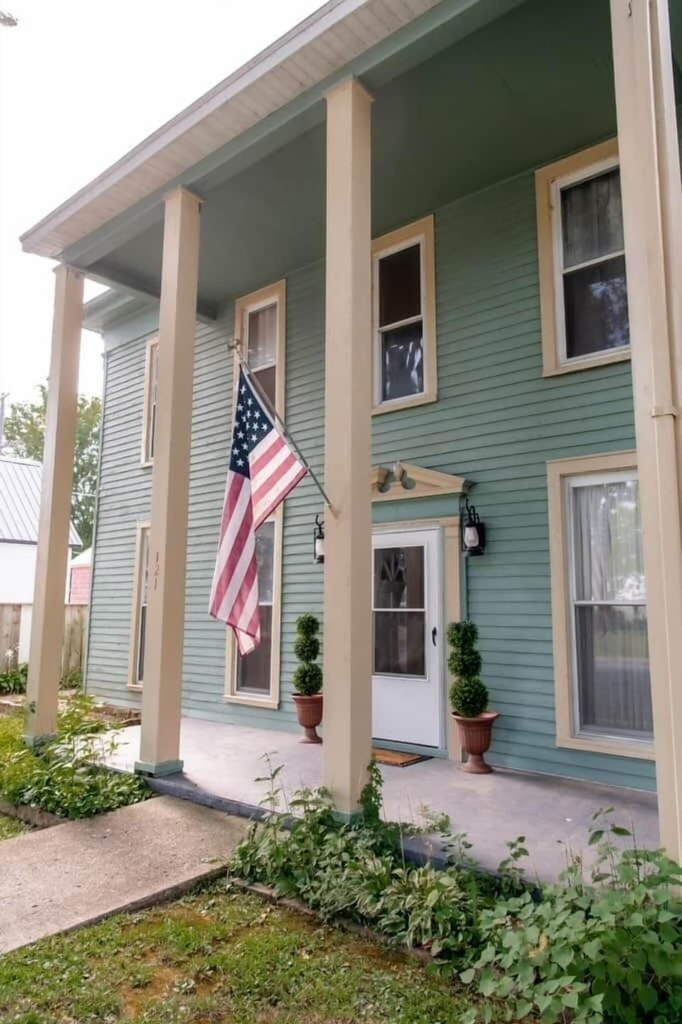 front of home