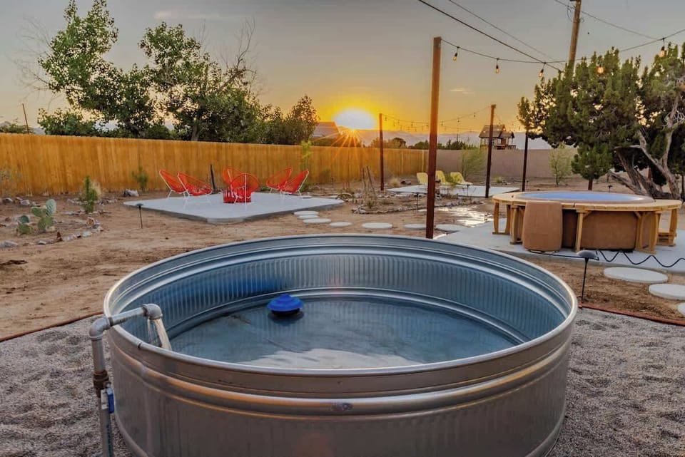Cowboy plunge pool