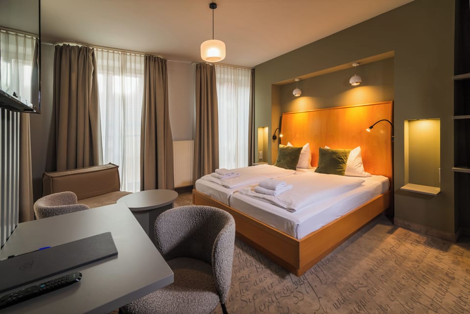 Deluxe Double Room | Hypo-allergenic bedding, free WiFi, bed sheets