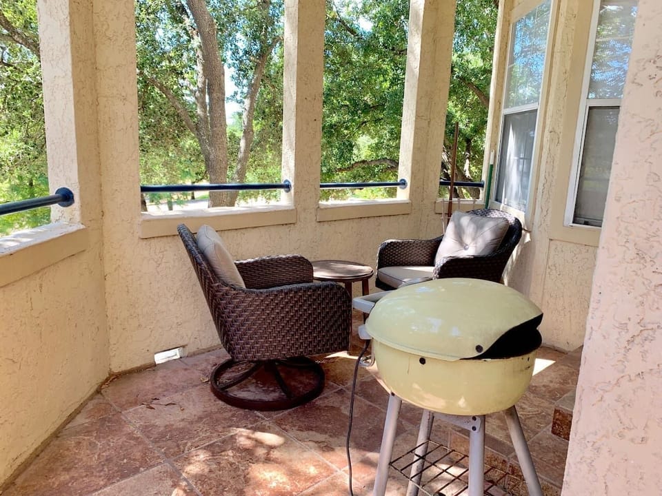 Private Grill on Patio