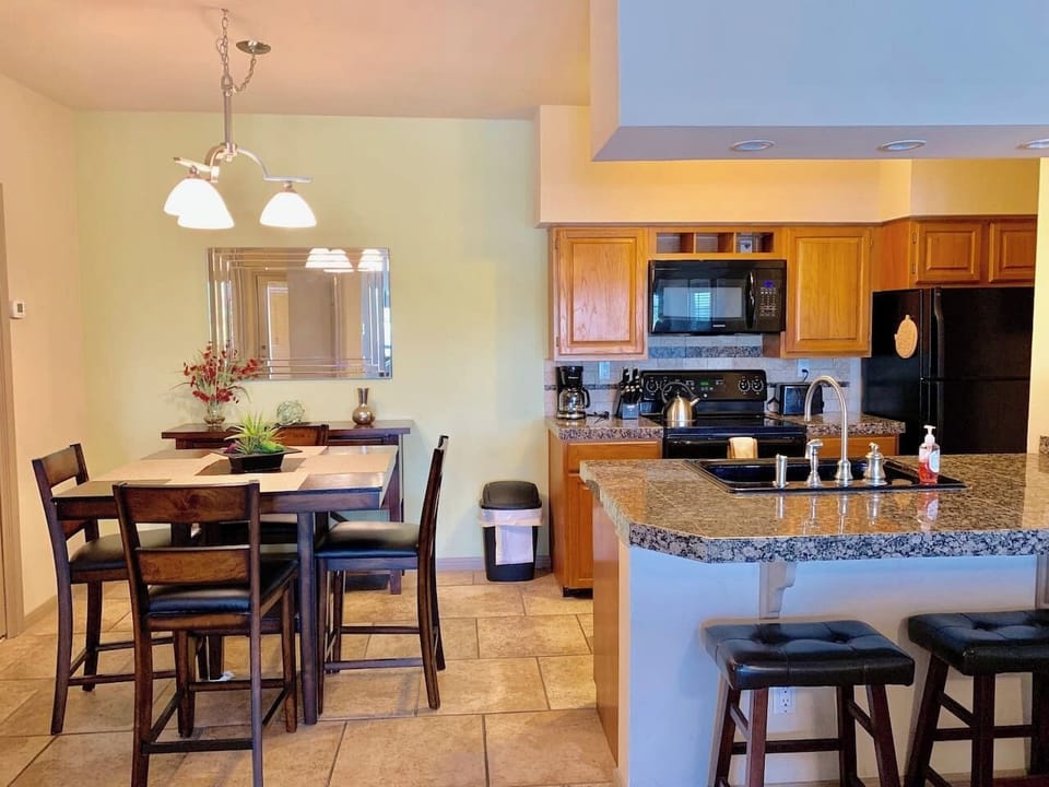 Kitchen and Dining Area