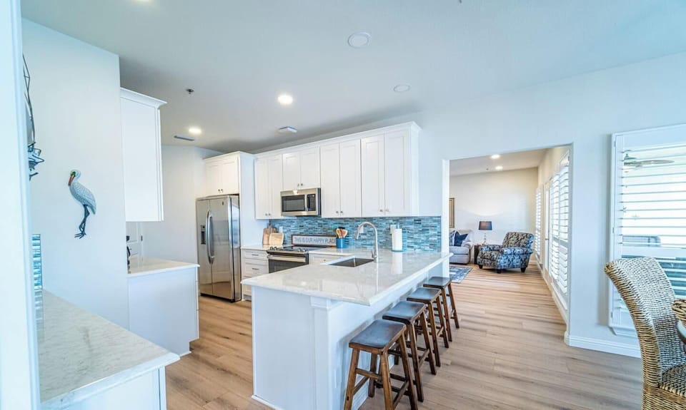 Bar Stools in Kitchen