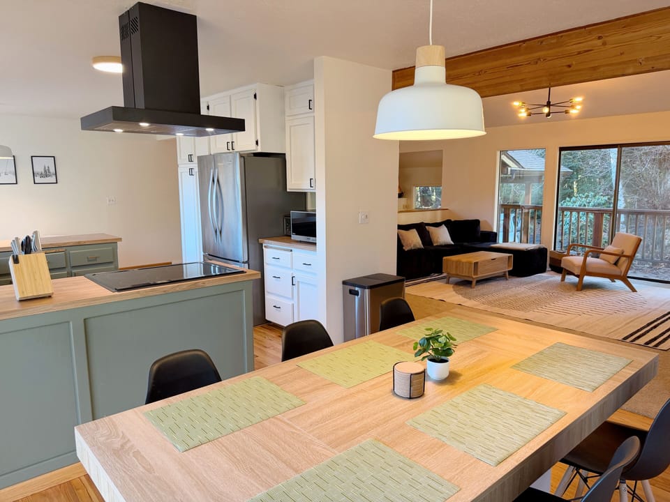 Kitchen and dining