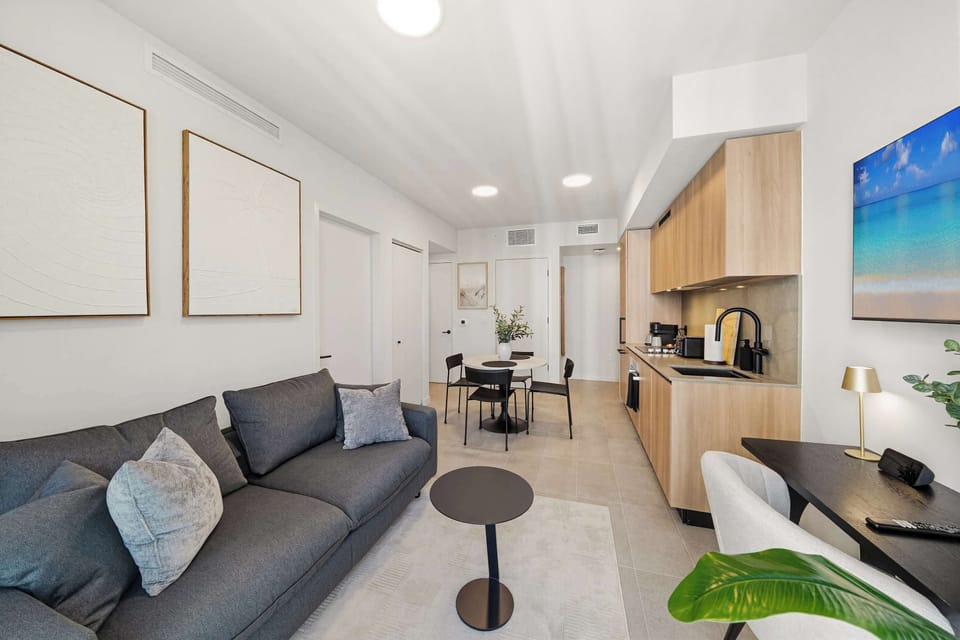 Modern Living: Contemporary design and clean lines throughout.