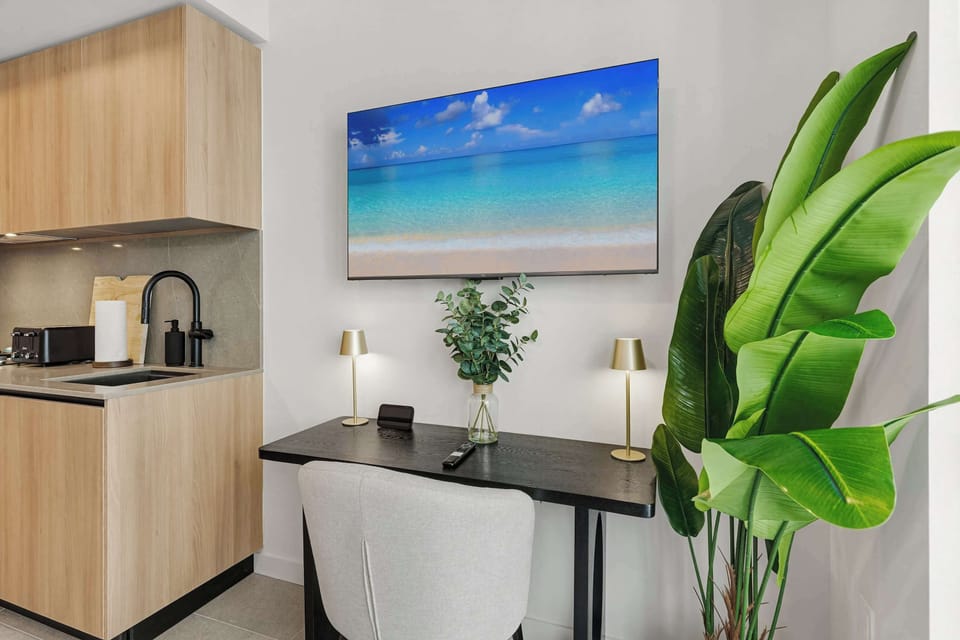 Dedicated workspace perfect for digital nomads and business travelers