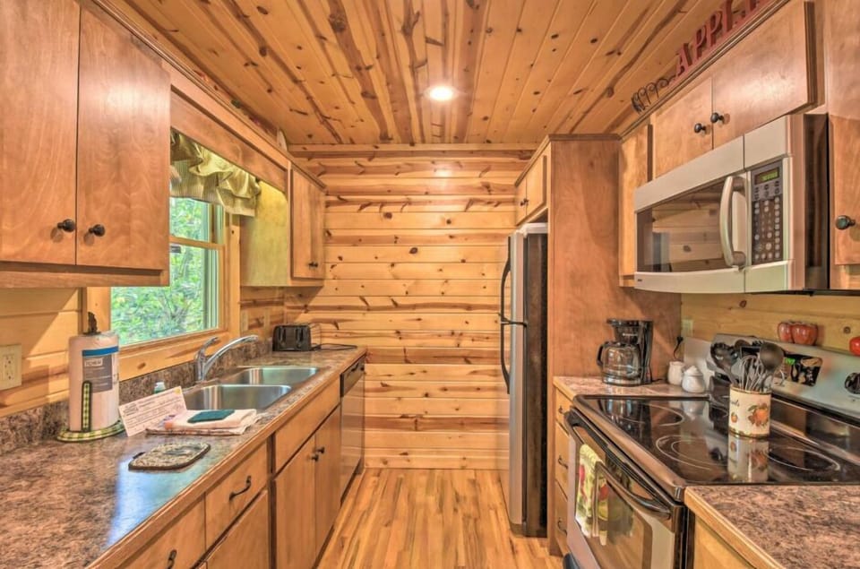 Whip up the perfect meal in our full kitchen.