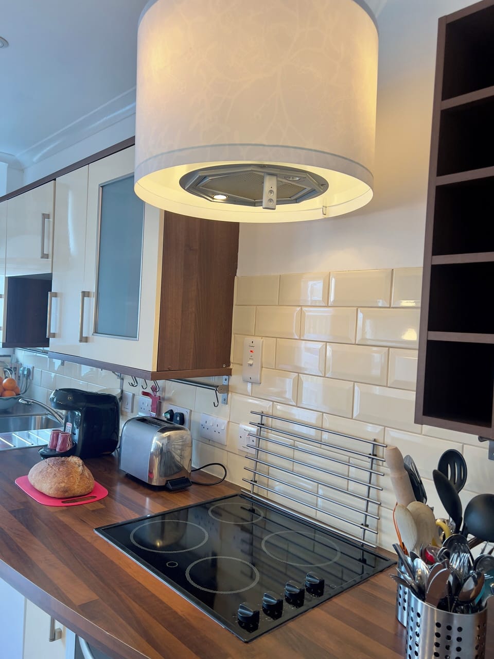 Superior Apartment, 2 Bedrooms | Private kitchen | Fridge, microwave, stovetop, dishwasher