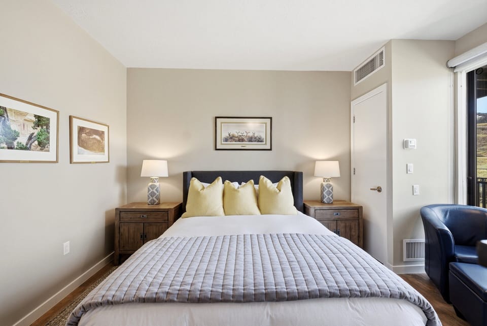 a well designed sleeping area