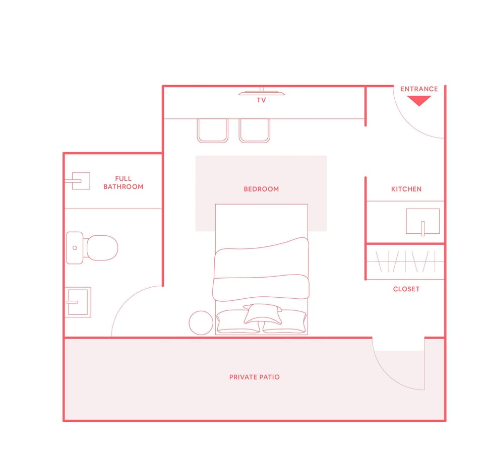 Standard Studio | Floor plan