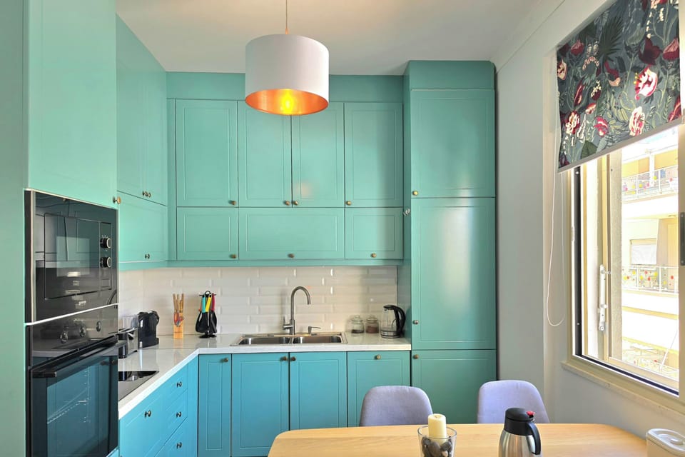 Kitchen and dining area