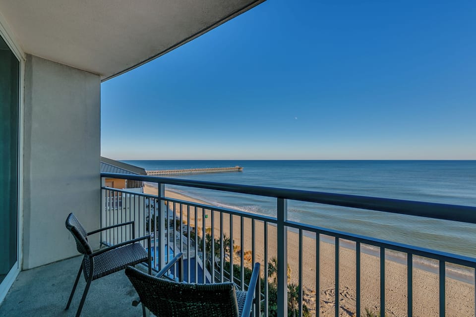 the balcony offers a front-row seat to nature’s most stunning displays.