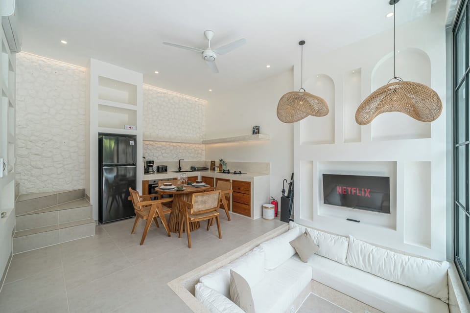 Standard Villa, 1 Bedroom, Patio, Pool View | Living room