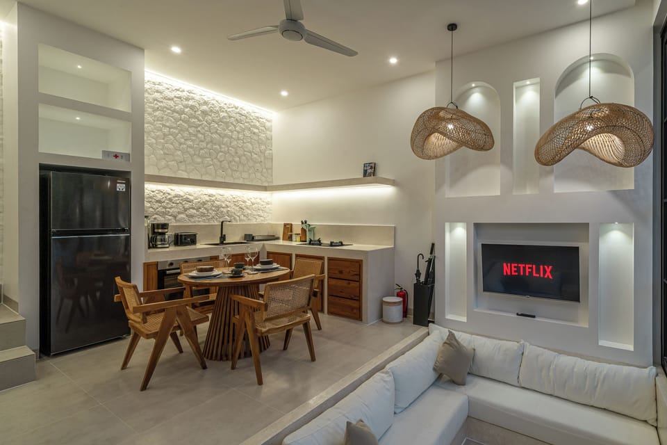 Standard Villa, 1 Bedroom, Patio, Pool View | Living room