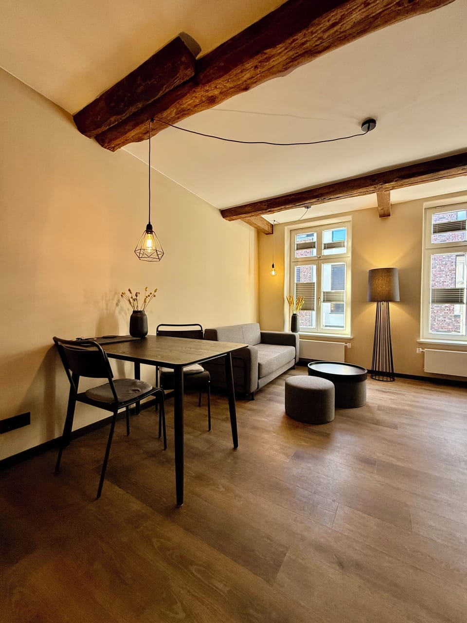 Living and dining area