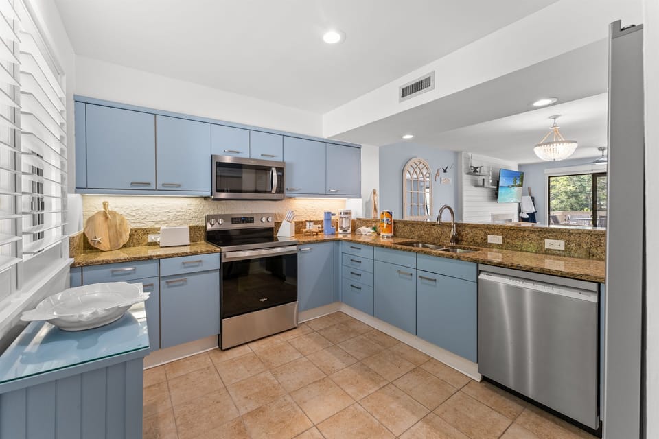 Well appointed Kitchen