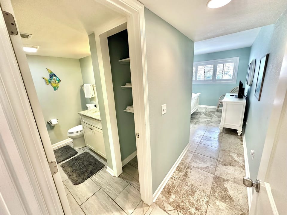 Hallway to Guest Bedroom