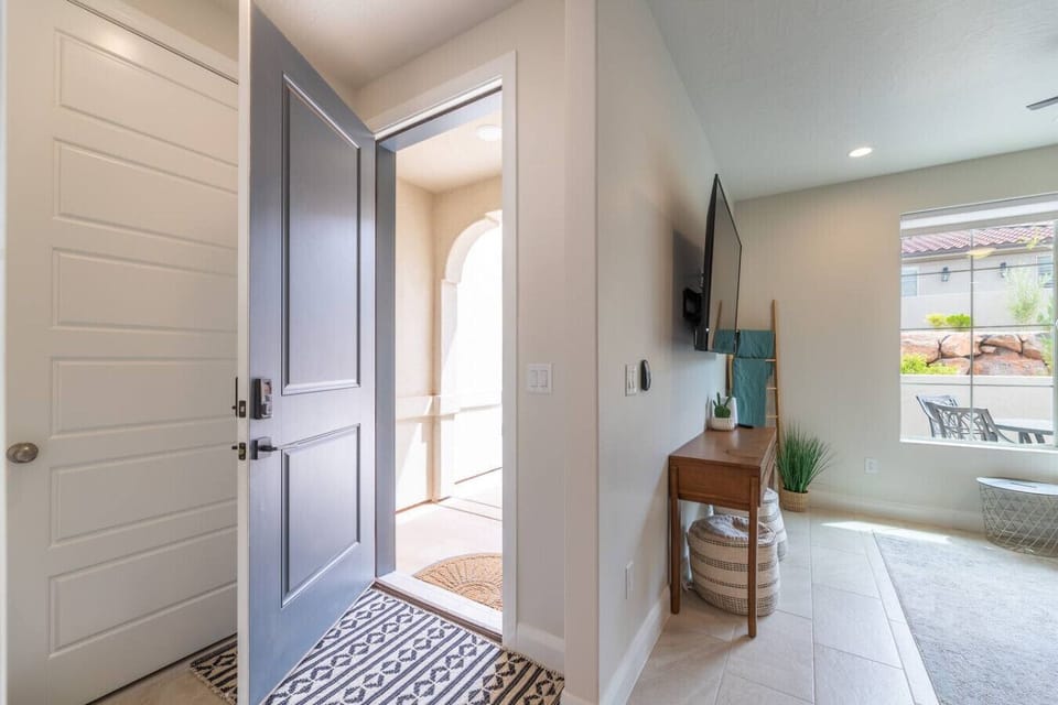 Entrance to the home