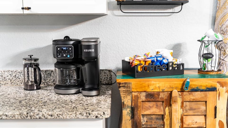 Fully Stocked Coffee Bar