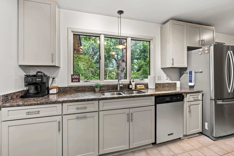 
Kitchen | A Fully-Equipped, Inviting Space with Coffee Station and Everything Needed for Effortless Mornings