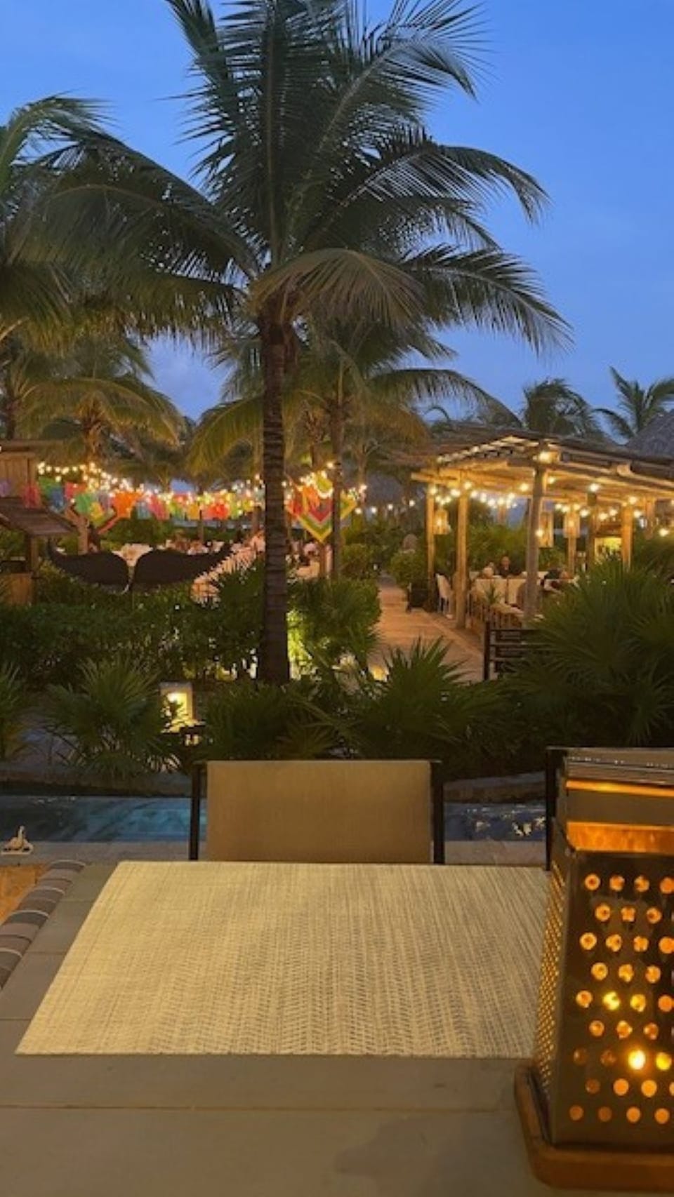 Outdoor dining
