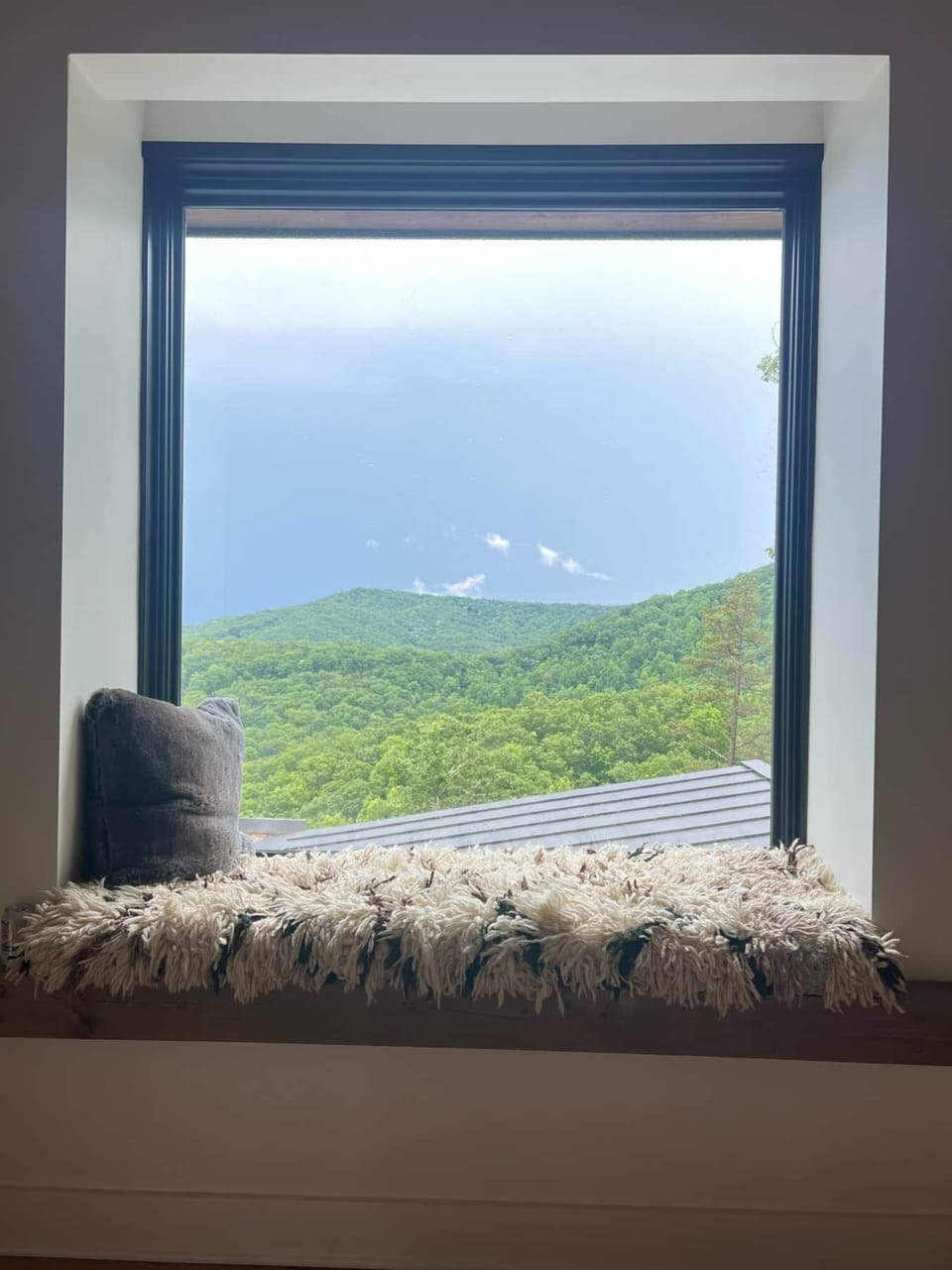 Dreamy bay window in the loft