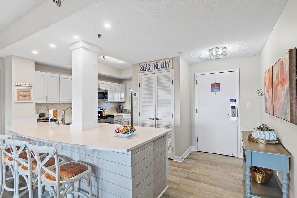 Prepare meals for your group in the Remodeled, Fully-Stocked, and Stylish Chef's Kitchen