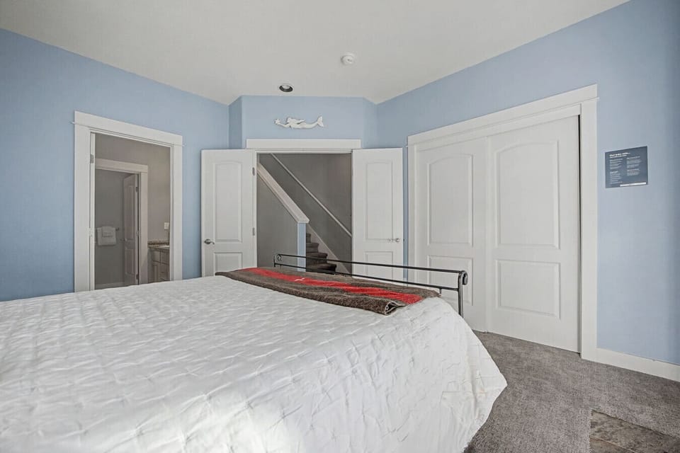 2nd floor- master bedroom