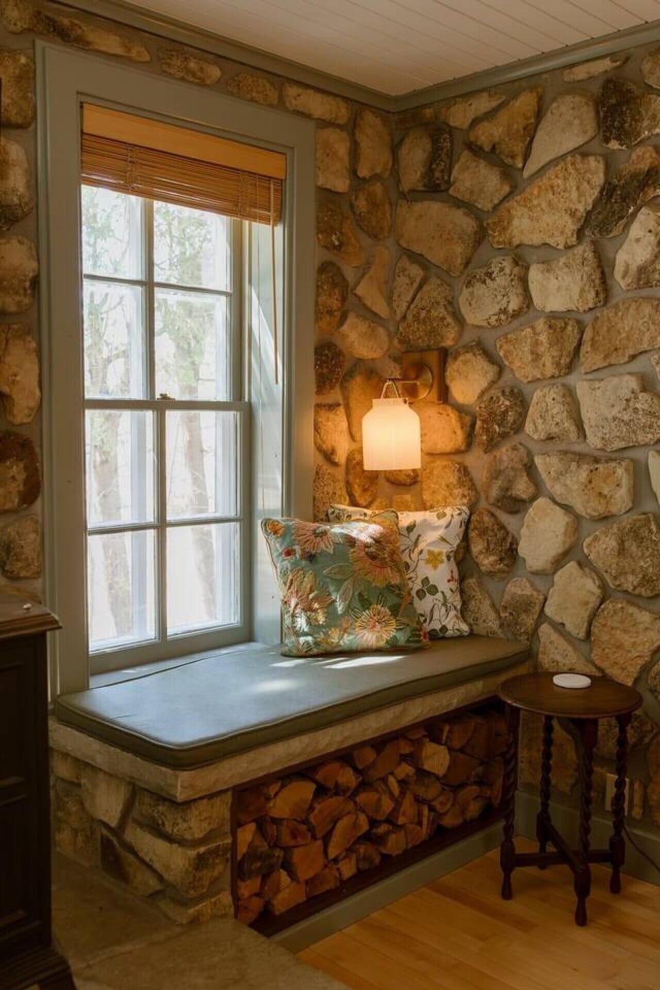 Curl up with a book beside the window and soak in the historic charm