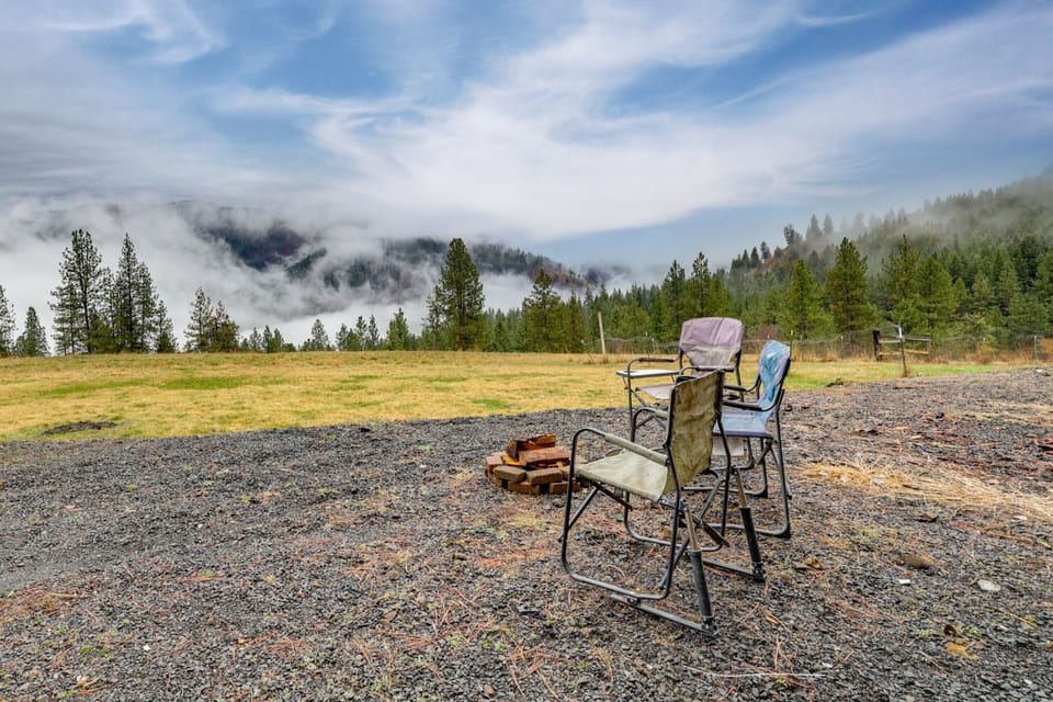 Grangeville Vacation Rental | 2BR | 1BA | 1,300 Sq Ft | Step-Free Access