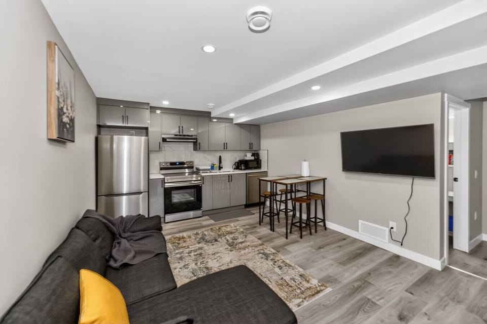 Cozy living space with open layout and seating area