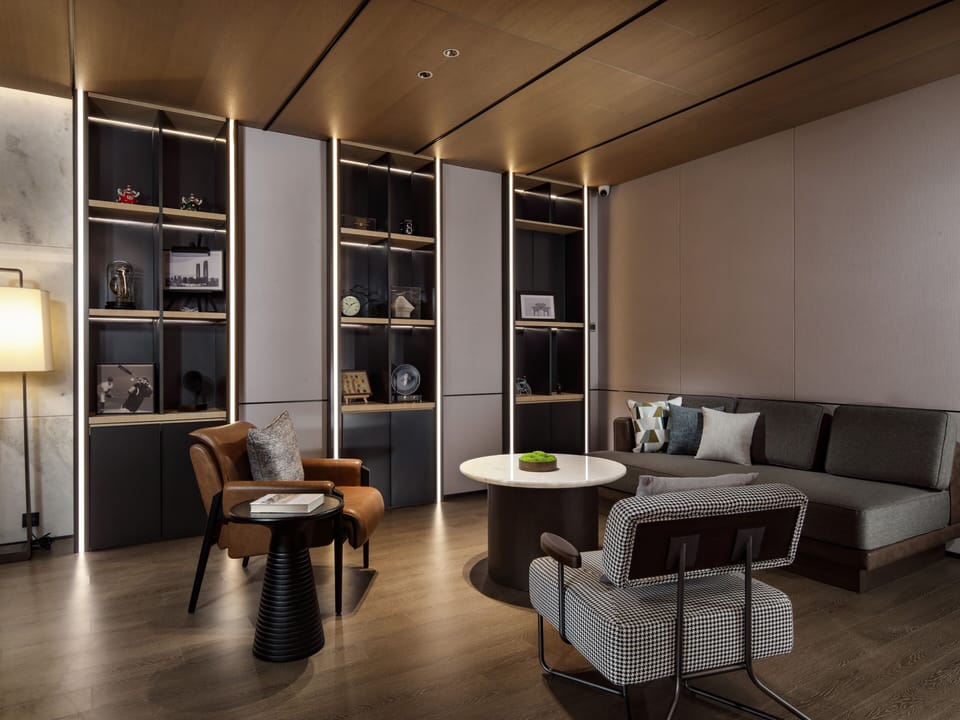 Lobby sitting area