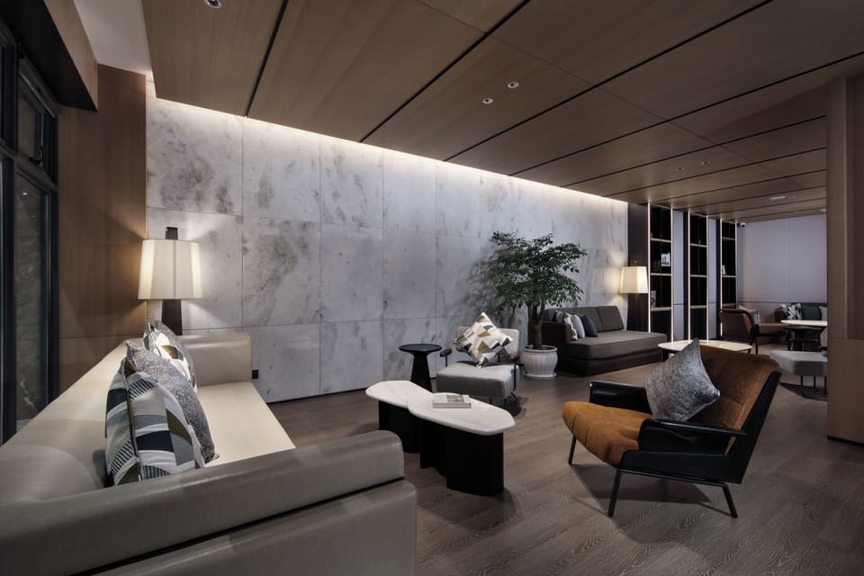 Lobby sitting area