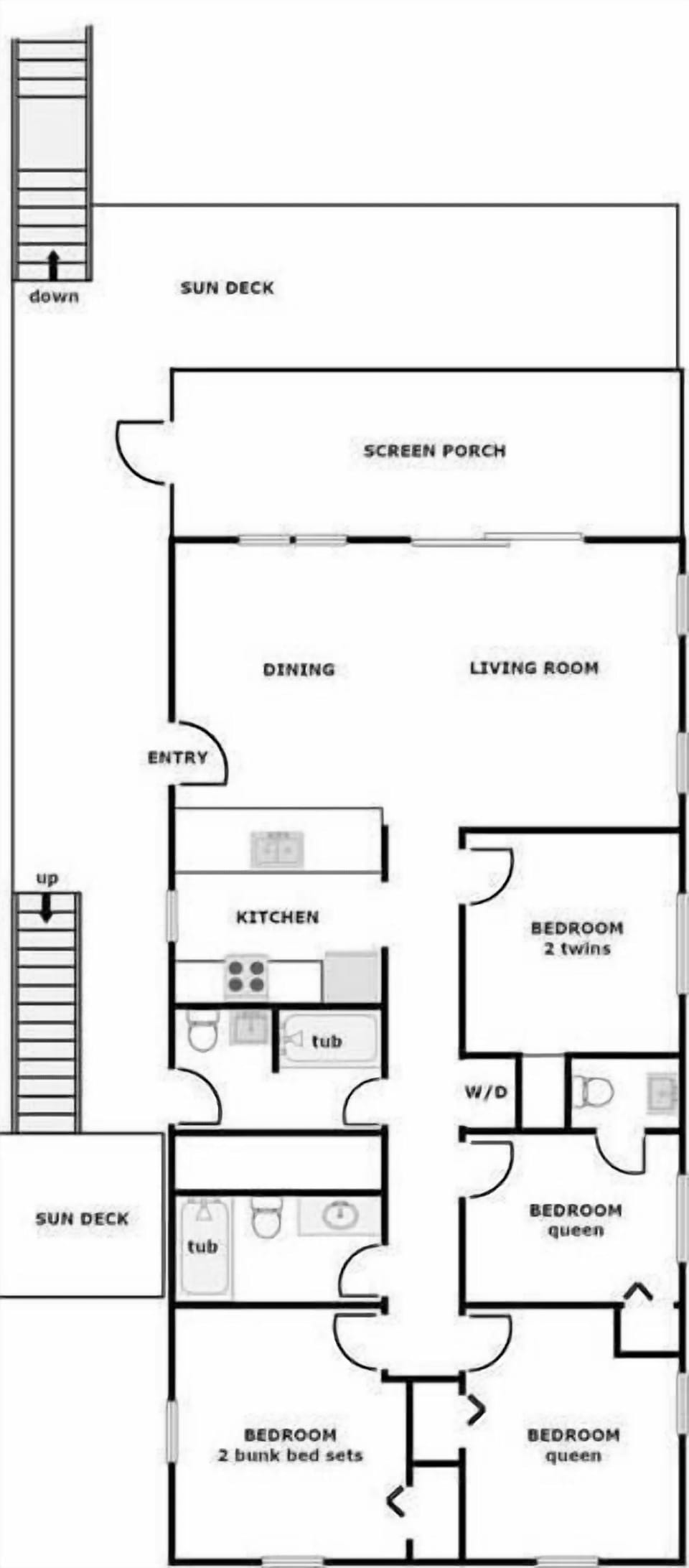 Peaceful Cottage Floor Plan