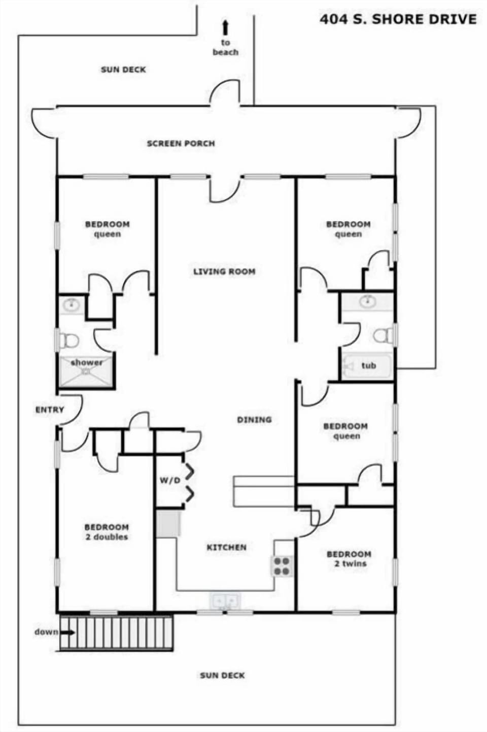Sea Fever Floor Plan