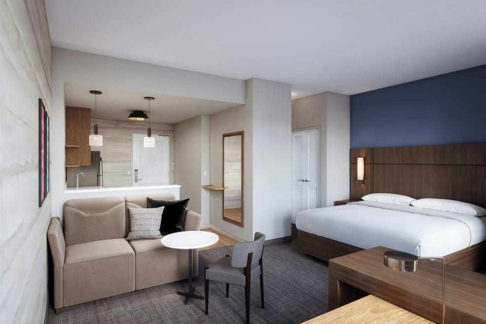 Studio, 1 King Bed with Sofa bed