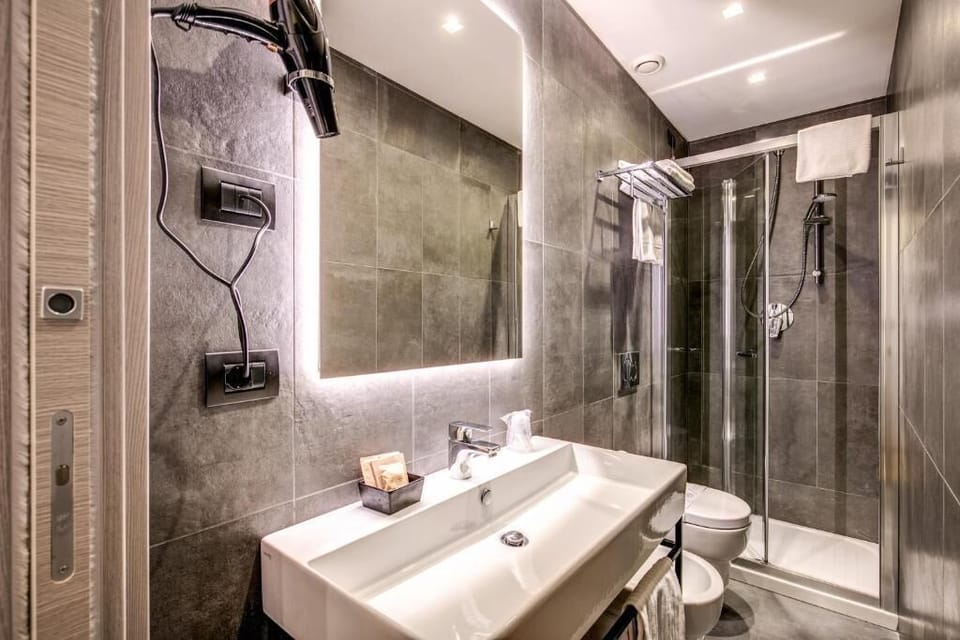 Standard Double or Twin Room, City View | Bathroom | Free toiletries, hair dryer, slippers, bidet