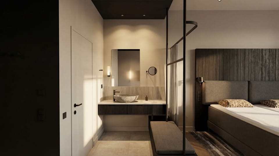 Minibar, in-room safe, WiFi (free), bed sheets