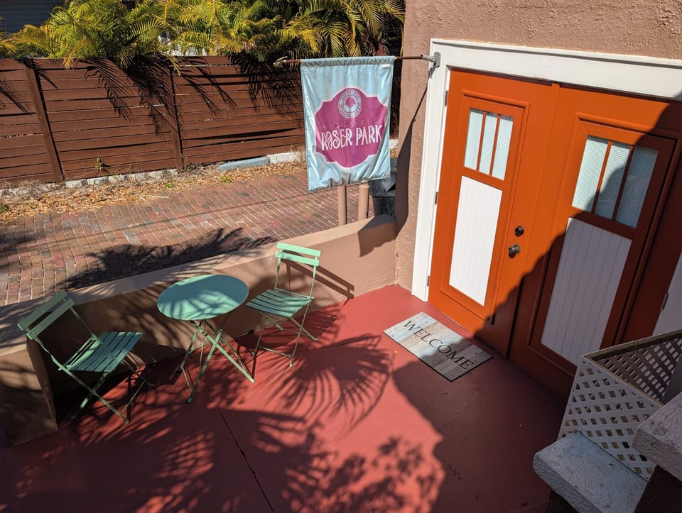 Outdoor dining