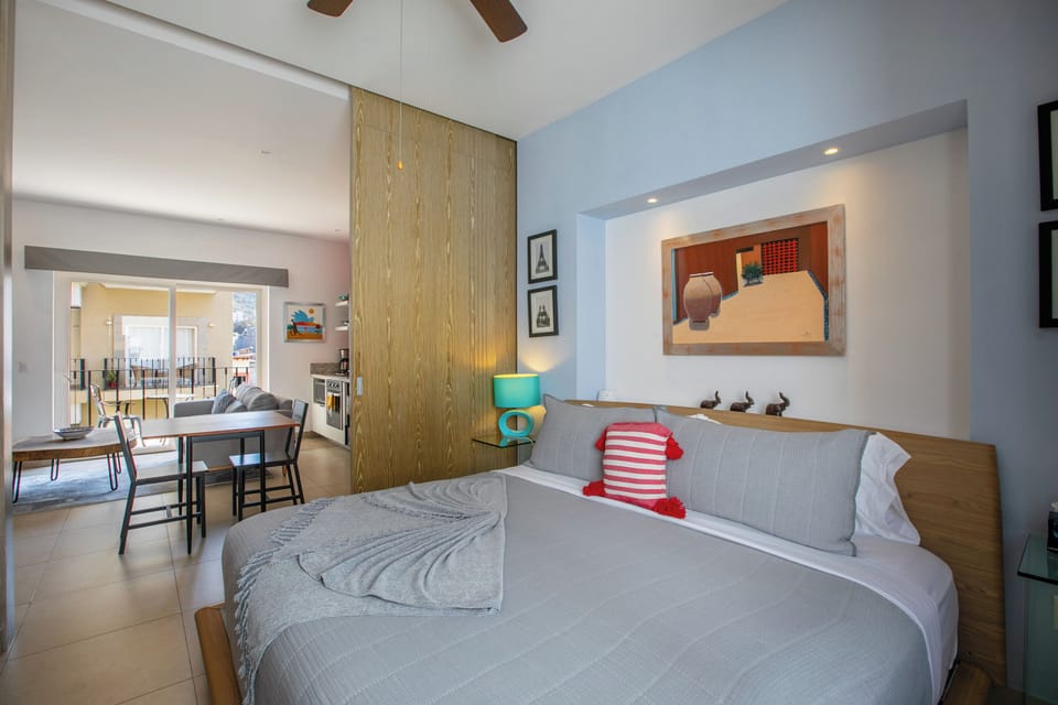 Your modern studio beckons with clean lines and thoughtful details