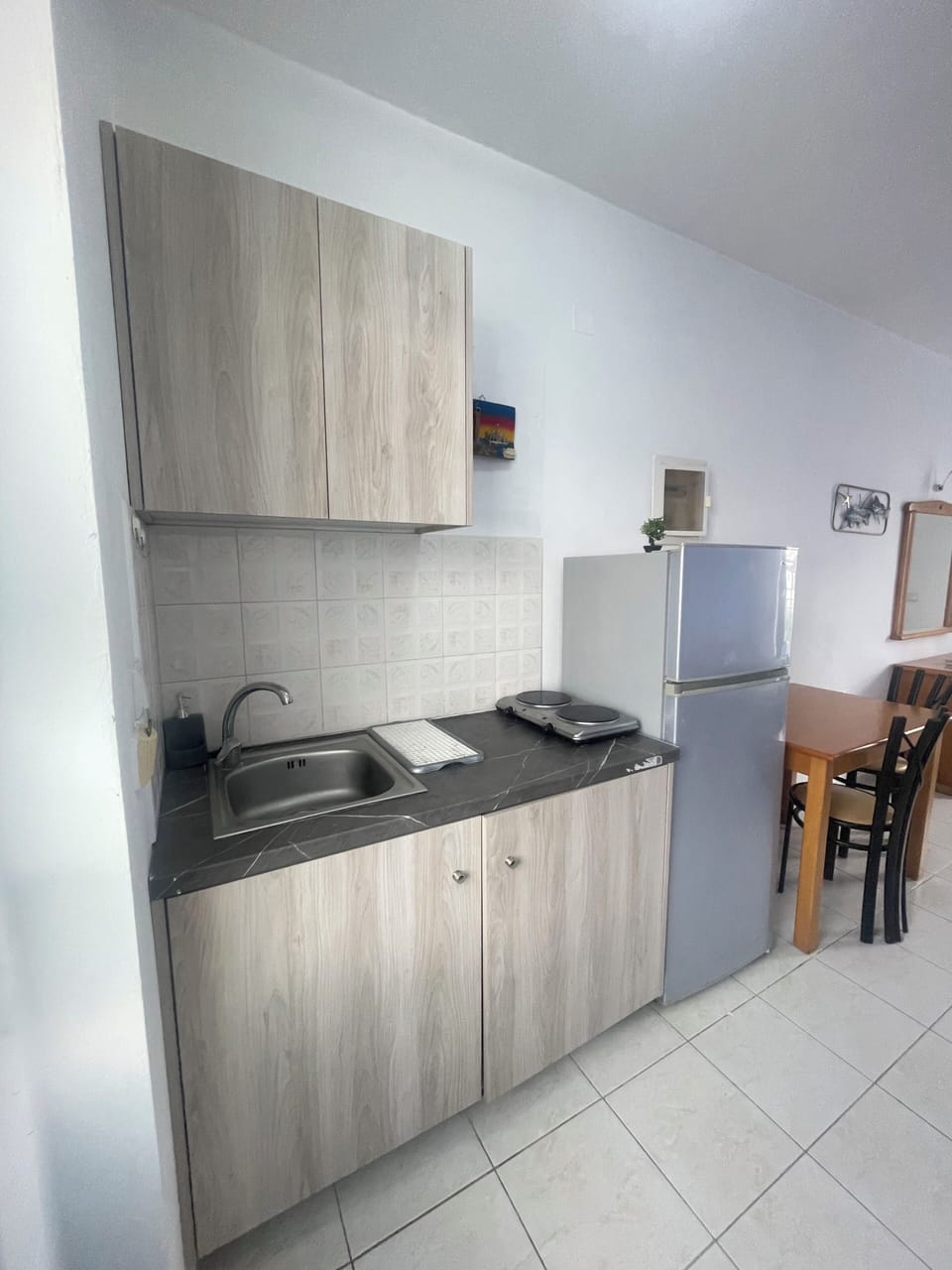 Apartment, Balcony | Private kitchen