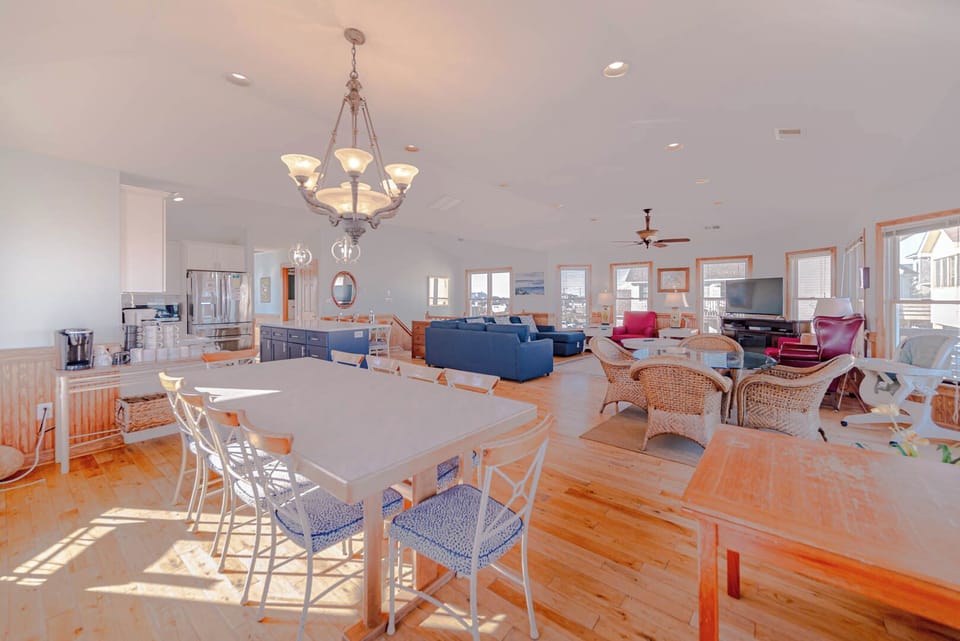Top Level Dining/Kitchen/Living Area