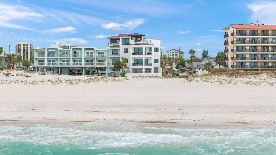 Beach is literally in your backyard! 