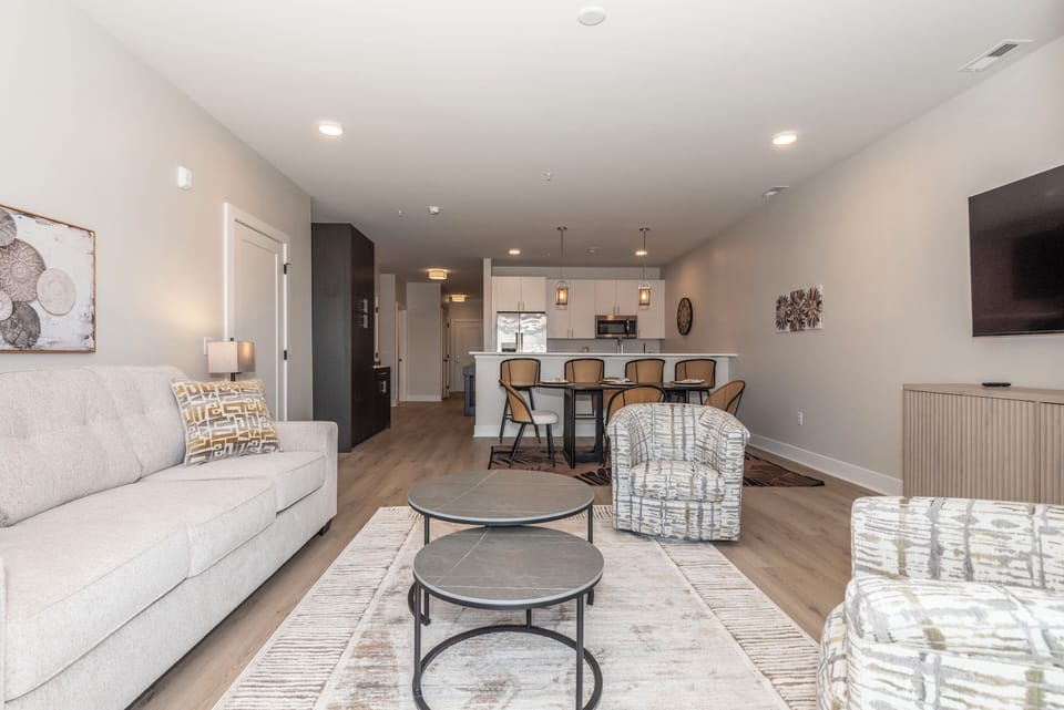 A bright, airy space designed for entertaining and everyday living