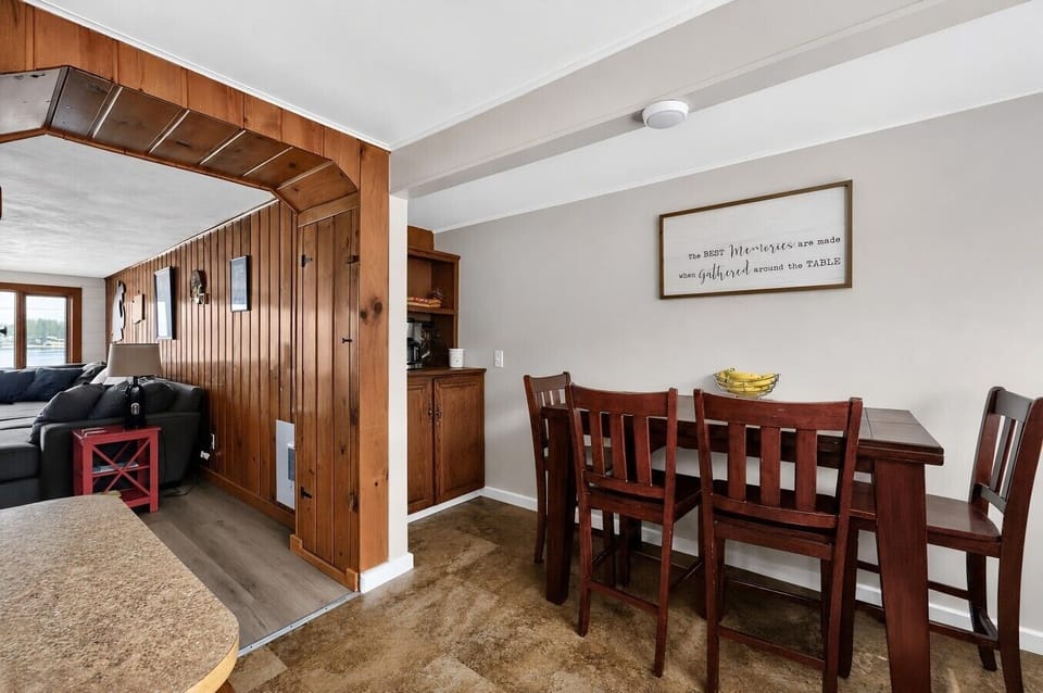 Dining Area | Wooden Table | Cozy Seating