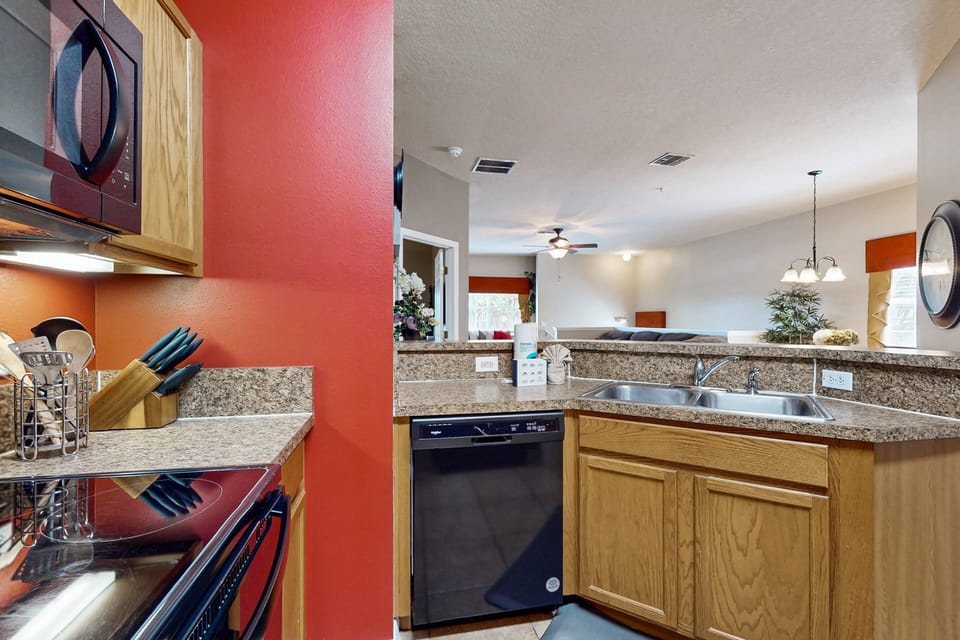 Condo, Multiple Beds, Pool Access, Pool View (Cheshire Nook) | Private kitchen