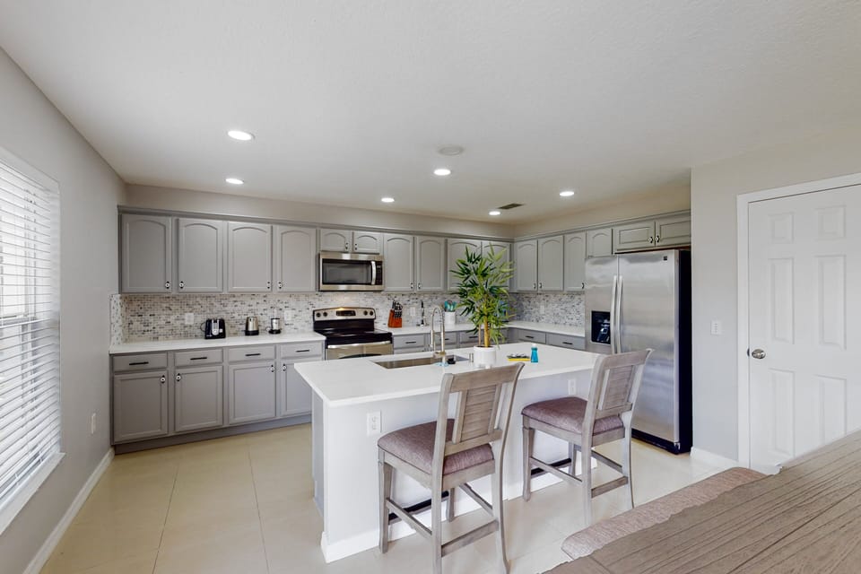 House, Multiple Beds, Kitchen, Garden View (Dreamy Life in Kissimmee) | Private kitchen