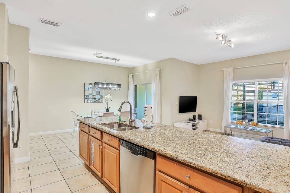 House, Multiple Beds, Pool Access, Pool View (Endless Magic - Storey Lake) | Private kitchen