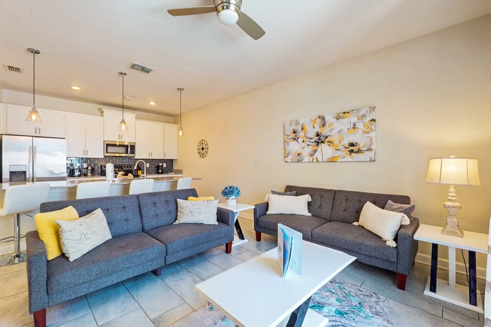 House, Multiple Beds, Pool Access, Pool View (Max n Relax - Champions Gate) | Living area